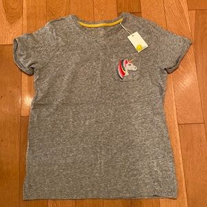 NWT mini Boden unicorn tee shirt sz 15-16